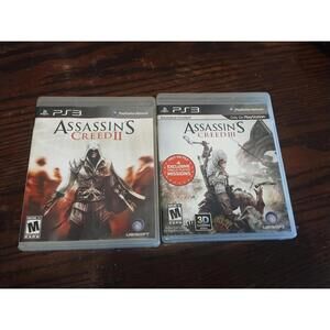 Assassin creeds 2 and 3 for PS3